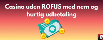 Online Casinoer Uden Om ROFUS - Spil Frit og Sikkert